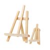 Wooden Mobile Phone Stand Desktop Cell Phone Holder Folding Picture Stand Mobile Phone Support Stand,Large and Small Set