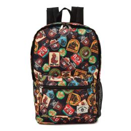 Smokey Bear Unisex 18" Backpack with Internal Laptop Sleeve, Multi-Color