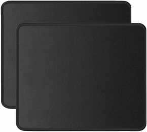 |2-Pack| Large Laptop PC Computer Notebook Gaming Mouse Pad Standard Size with Durable Stitched Edges and Non-Slip Rubber Base; High-Performance Optim