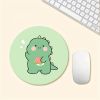 Keyboard And Mouse Pad Thickened Round Cute Cartoon Laptop Pad Desk Pad Non-slip Pad