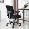 Big and Tall Office Chair 400lbs, Ergonomic Mesh Desk Computer Chair with Adjustable Lumbar Support Arms High Back Wide Seat Task Executive Rolling Sw