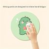 Keyboard And Mouse Pad Thickened Round Cute Cartoon Laptop Pad Desk Pad Non-slip Pad