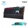 F2088 Mechanical Gaming Keyboard Anti-ghosting 104 brown Switch blue Wired Mixed Backlit Keyborad for Game Laptop PC