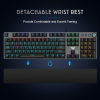 F2088 Mechanical Gaming Keyboard Anti-ghosting 104 brown Switch blue Wired Mixed Backlit Keyborad for Game Laptop PC