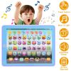 Kid Baby Toddler Tablet Toy Educational Learning Study Tablet Pad Gift for Aged 2 3 4 5 6 7 Girls Boys
