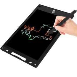 8.5in LCD Writing Tablet Electronic Colorful Graphic Doodle Board Kid Educational Learning Mini Drawing Pad with Lock Switch Stylus Pen For Kids 3+ Ye (Color: Black, size: 10in)