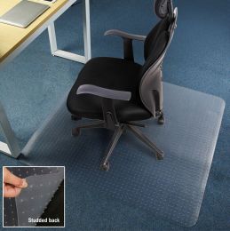 Direct Wicker Office Chair Mat for Carpet or Hard Floor with Lip or Rectangle Shape (Main Color: 120*90 cm)