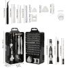 115 In 1 Computer Repair Kit Magnetic Precision Screwdriver Set Small Impact Screw Driver Set With Case For Smartphone; IPad; PC; Camera; Laptop; Glas