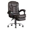 High Back Office Chair, Adjustable Ergonomic Office Chair, Executive PU Leather Swivel Work Chair with Lumbar Support, Computer Desk Chair with Footre