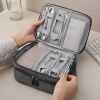 Waterproof Multi-Function Digital Package Headphone Storage Box Cable Organizer Bag USB Storage Bag Cable Cord Organizer Bag Cable Organizer Travel Ba